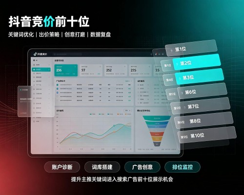 蒸湘抖音搜索竞价